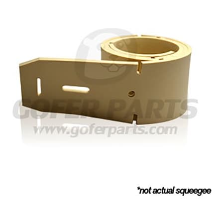 Gofer Parts Replacement Squeegee Front - 1/8 Tan - For Nobles/Tennant 1014091 GSQ1018BT